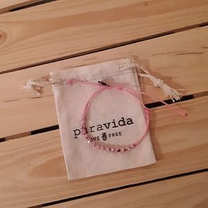 Pink and Silver Pura Vida Bracelet